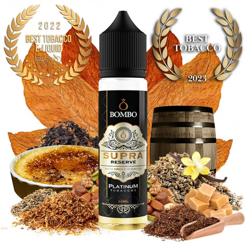 Bombo - Platinum Tobaccos Supra Reserve SnV 20/60ml