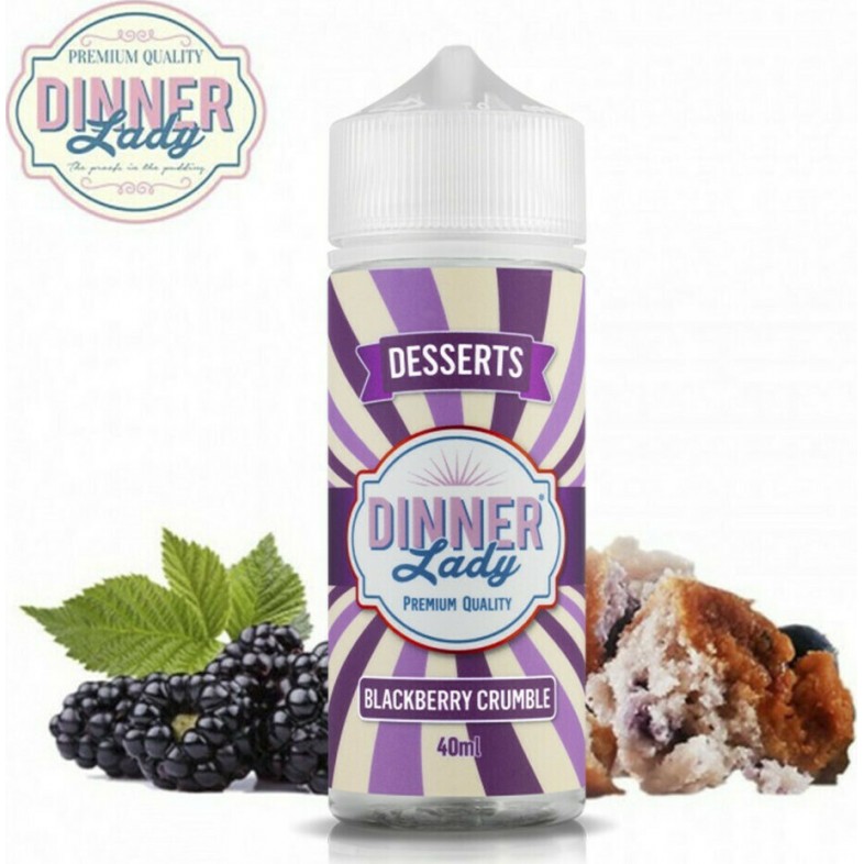 Dinner Lady - Blackberry Crumble SnV 40/120ml