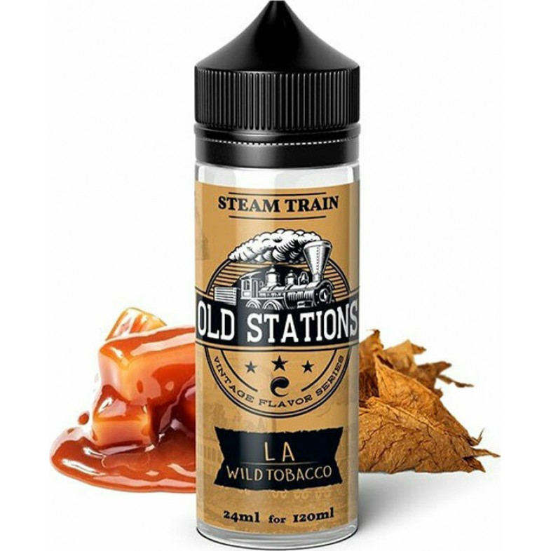 Steam Train - Old Stations LA Wild Tobacco SnV 24/120ml