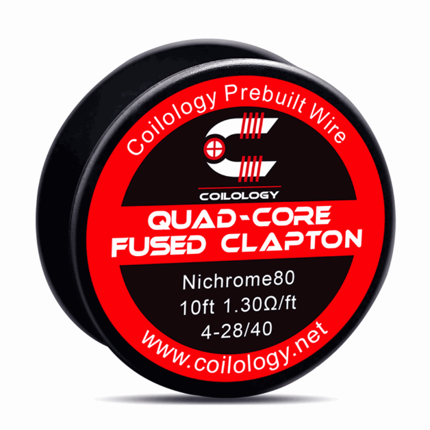 Coilology Quad Core Fused Clapton Wire 3m Ni80 1.3ohm/m