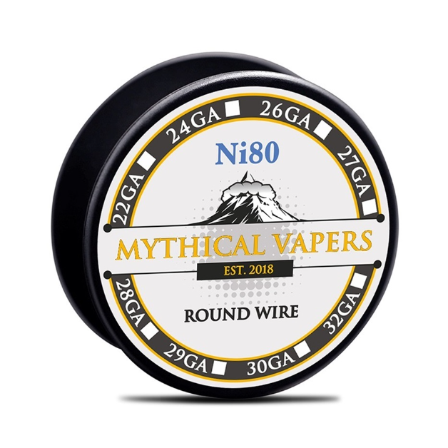 Mythical Vapers Ni80 28GA (0.32mm) 10m