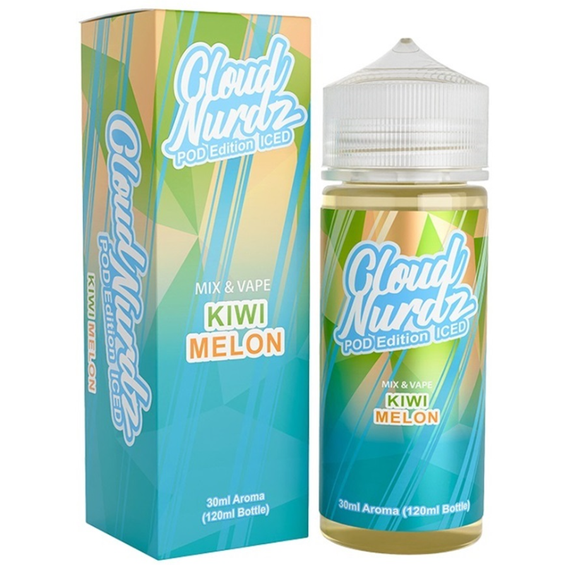 Cloud Nurdz - Kiwi Melon Pod Edition Iced SnV 30ml/120ml