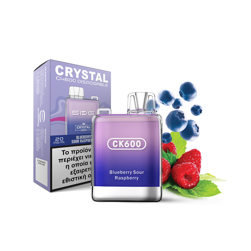 SKE - Crystal CK600 Blueberry Sour Raspberry 20mg 2ml