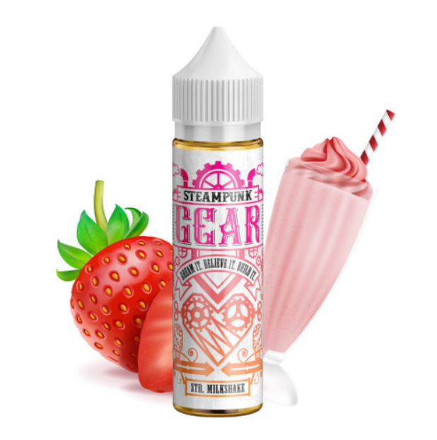 SteamPunk - Gear Strawberry Milkshake SnV 20/60ml