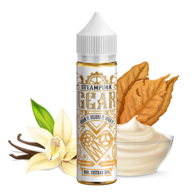 SteamPunk - Gear Van. Custard SnV RY4 20/60ml