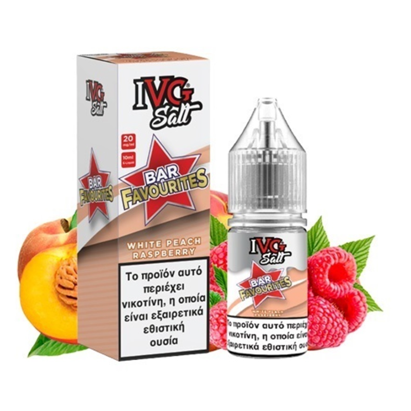 IVG - White Peach Raspberry Salt 20mg 10ml